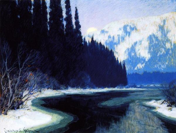A Silent Stream Of The North by Clarence Gagnon