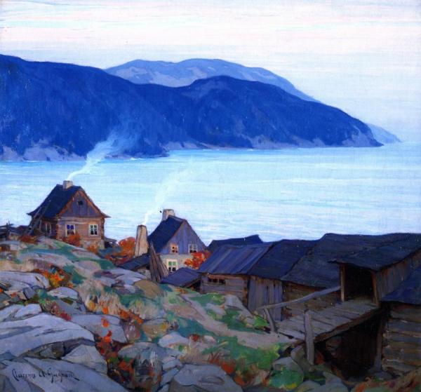 Evening On The North Shore by Clarence Gagnon
