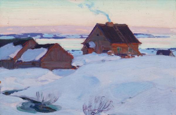 Ferme De St. Antoine by Clarence Gagnon