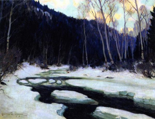 River Thaw by Clarence Gagnon