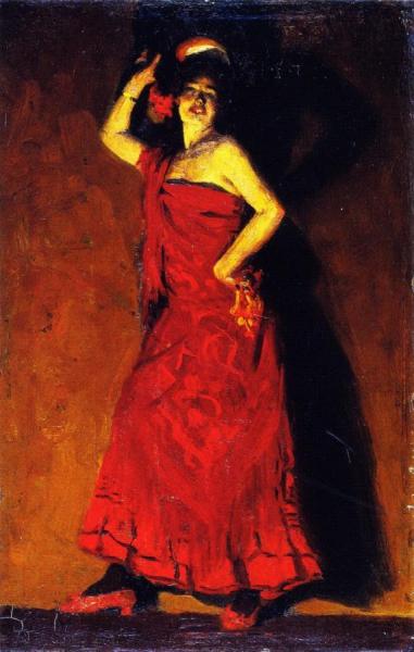 Spanish Dancer by Clarence Gagnon