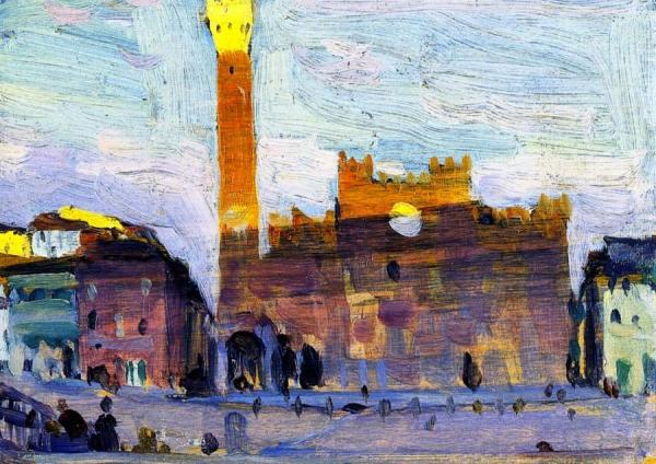 The Campo, Sienne by Clarence Gagnon