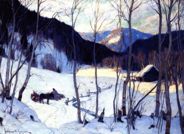 The Clearing In The Woods by Clarence Gagnon