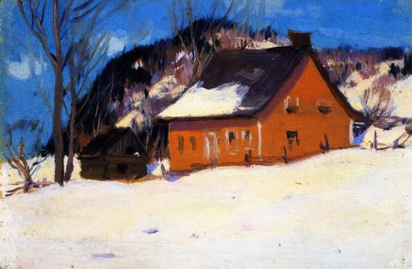 The Red House by Clarence Gagnon