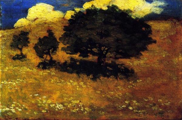 Trees In The Sun by Clarence Gagnon