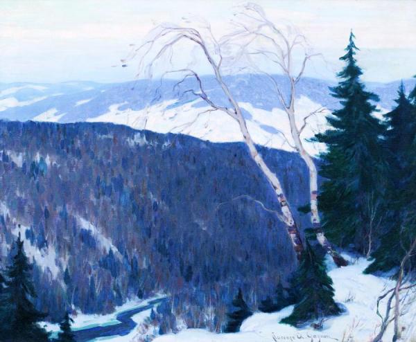 Winter Solitude by Clarence Gagnon