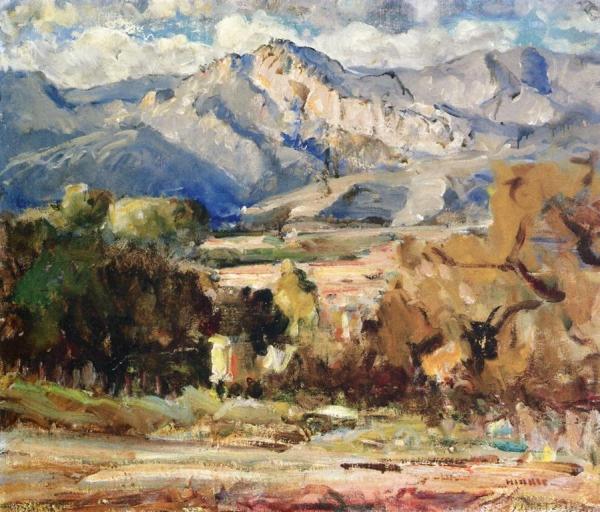 La Cumbre Peak by Clarence Hinkle Oil Painting Reproductions