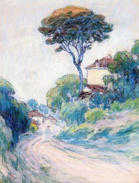 A Country Road by Claude-emil Schuffenecker Oil Painting Reproductions