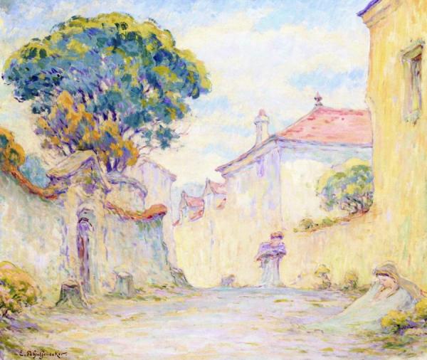 A Street In Meudon by Claude-emil Schuffenecker