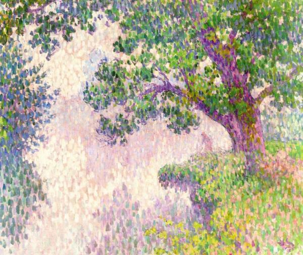 By The Lake by Claude-emil Schuffenecker