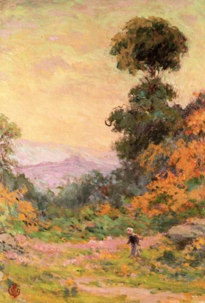 Evening In The Countryside by Claude-emil Schuffenecker