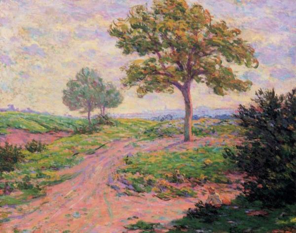 Landscape by Claude-emil Schuffenecker