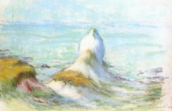 Large Rock by Claude-emil Schuffenecker