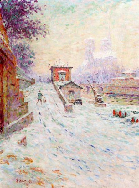 Notre-dame De Paris by Claude-emil Schuffenecker