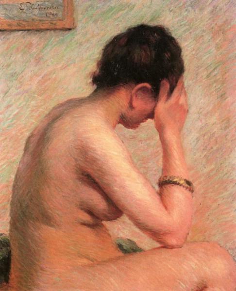 Nude by Claude-emil Schuffenecker Oil Painting Reproductions