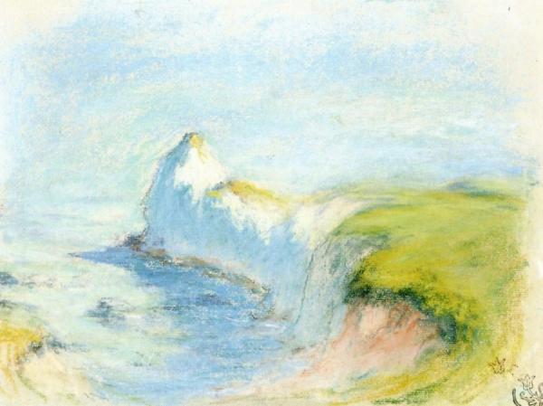 Sea And Cliffs by Claude-emil Schuffenecker