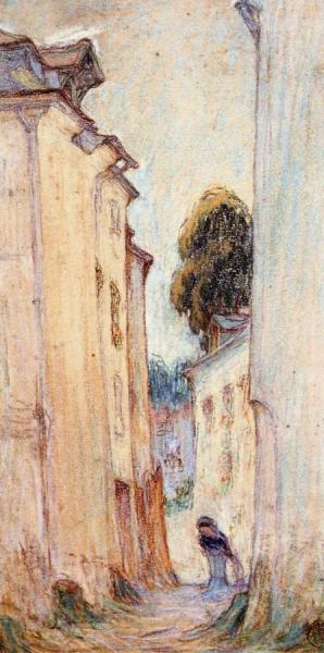 Street In Meudon by Claude-emil Schuffenecker