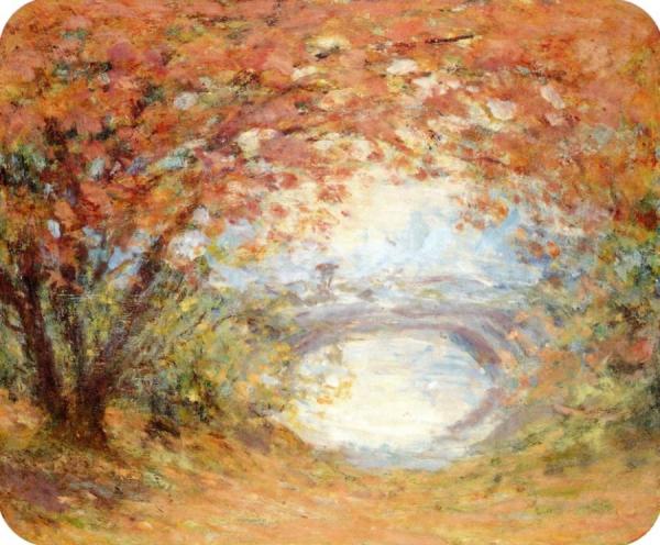 The Bridge by Claude-emil Schuffenecker Oil Painting Reproductions