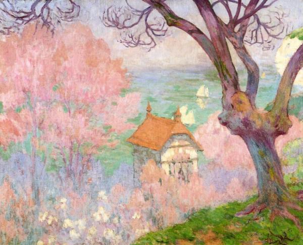 The Norman Coast by Claude-emil Schuffenecker Oil Painting Reproductions