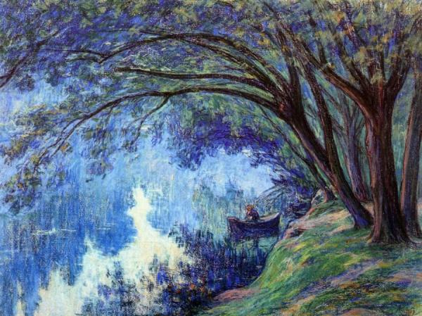 The Pond At Trivaux by Claude-emil Schuffenecker