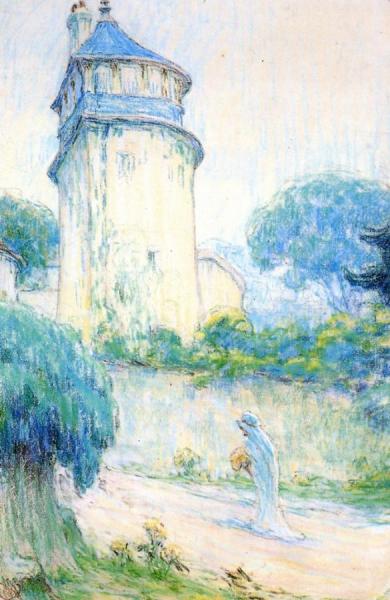 The Tower by Claude-emil Schuffenecker