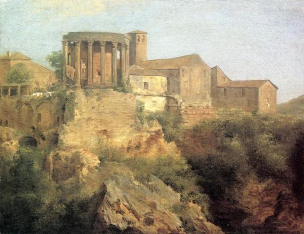 View At Tivoli by Claude-joseph Vernet