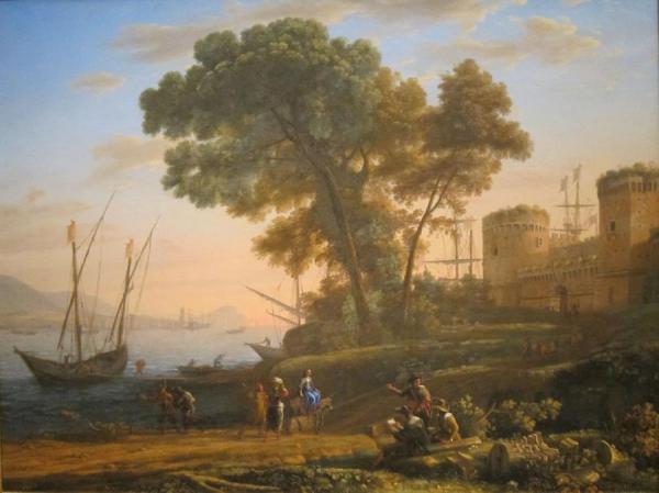 An Artist Studying From Nature by Claude Lorrain