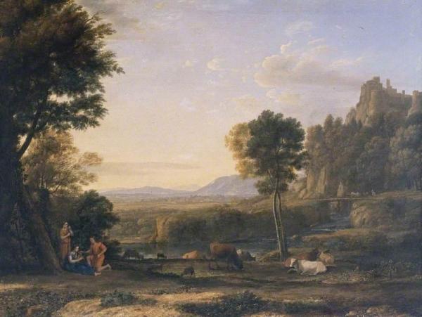 Pastoral Landscape by Claude Lorrain