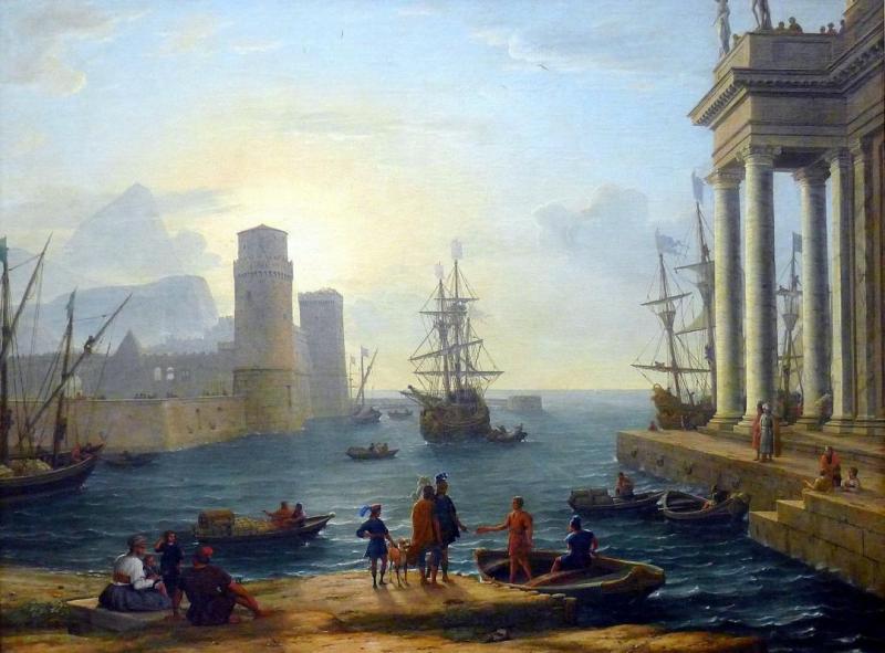 Claude Lorrain The Embarkation Of Ulysses