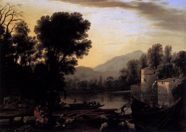 The Mill by Claude Lorrain