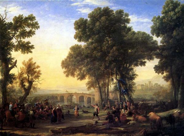 The Village Festival by Claude Lorrain