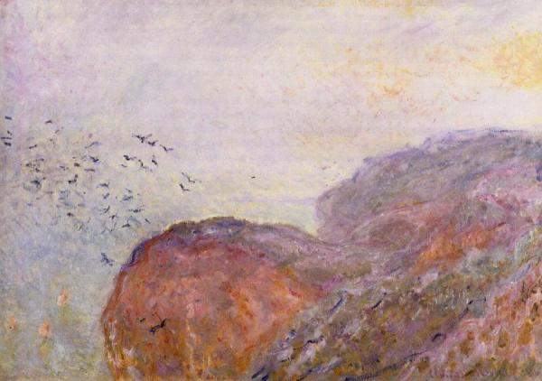 A Cliff Near Dieppe by Claude Monet