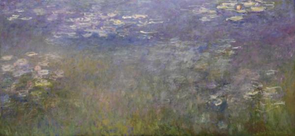 Agapanthus (right Panel) by Claude Monet Oil Painting Reproductions