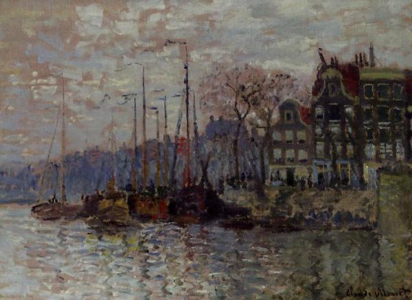 Amsterdam by Claude Monet