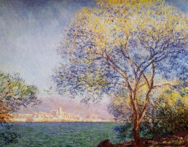 Antibes In The Morning by Claude Monet