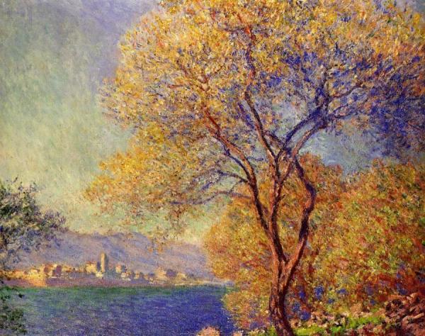 Antibes Seen From The Salis Gardens by Claude Monet