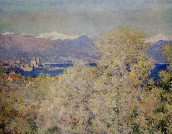 Antibes - View Of The Salis Gardens by Claude Monet