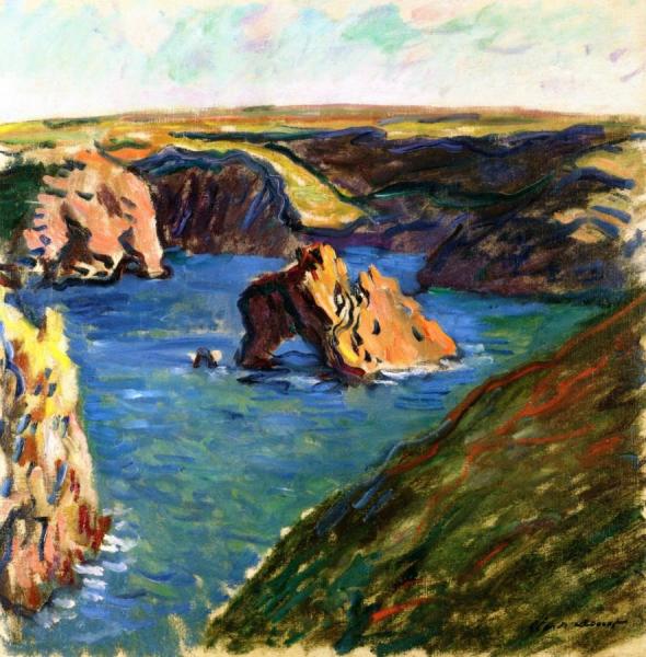Belle-Île by Claude Monet