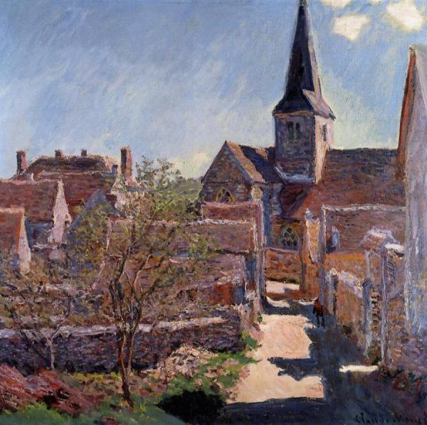 Bennecourt by Claude Monet