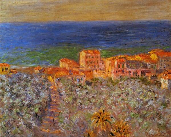 Burgo Marina At Bordighera by Claude Monet Oil Painting Reproductions