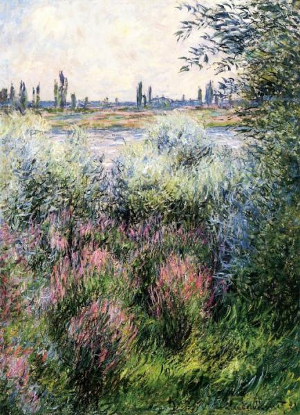 By The Seine, A Corner Of The Bank by Claude Monet