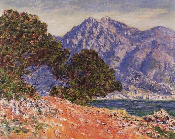 Cap Martin by Claude Monet Oil Painting Reproductions