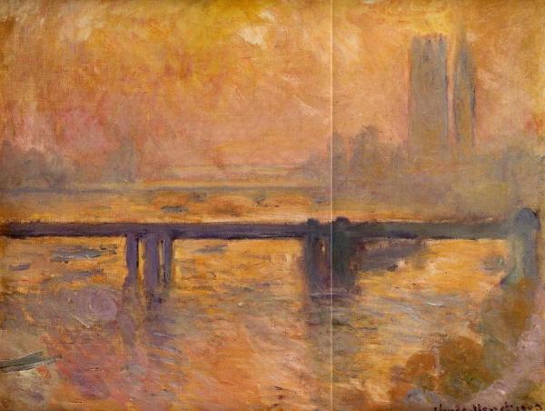 Charing Cross Bridge by Claude Monet Oil Painting Reproductions
