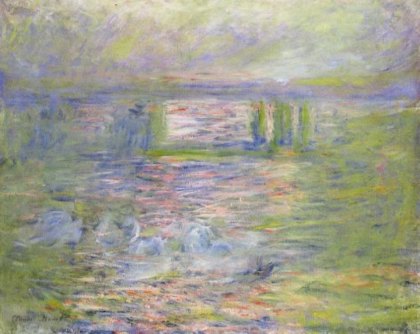 Charing Cross Bridge by Claude Monet