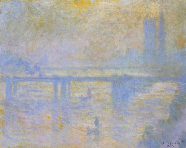 Charing Cross Bridge by Claude Monet