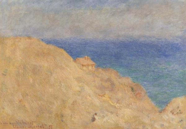 Coastguard Cabin by Claude Monet Oil Painting Reproductions