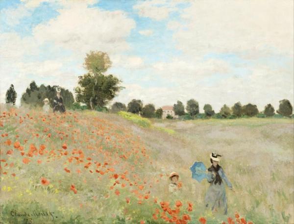 Coquelicots by Claude Monet