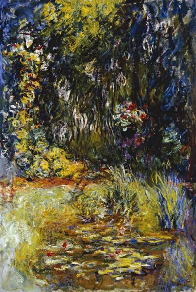 Corner Of A Pond With Waterlilies by Claude Monet
