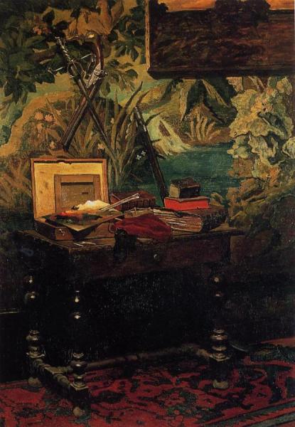 Corner Of A Studio by Claude Monet Oil Painting Reproductions