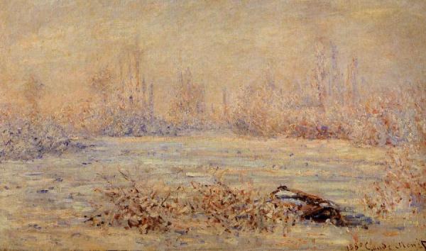 Frost by Claude Monet